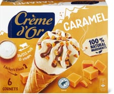 Crème d'or cornet Caramel