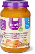 Mibébé pâtes légumes et viande