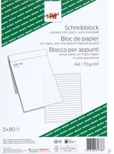 A4 Bloc de papier à lettres