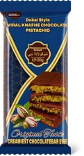 Plaque de chocolat Dubai Style