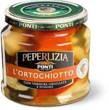 Ponti Peperlizia L’Ortoghiotto avec légumes grillés et champignons