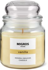 Bougie parfumeé en verre (Goût: VANILLE)