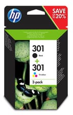 HP Combopack 301 N9J72AE Cartouche d'encre