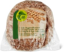 Bio pain de seigle complet rond tranche