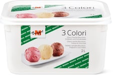 M-Budget Glace en pot Tricolore
