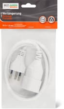 D+G Rallonge TD 3x1mm2, blanche