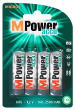 Akku HR6 1.2V 2500mAh