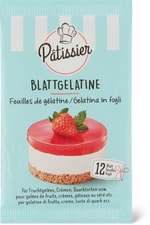 Patissier Feuilles de gélatine