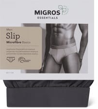 Men's Slip Microfibre (Farbe: dark grey, Grösse: S)