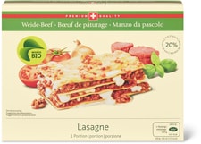 Migros Bio lasagne Boeuf de paturâge