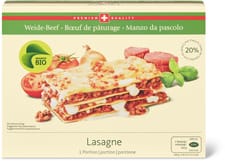 Bio Lasagne Bœuf de pâturage