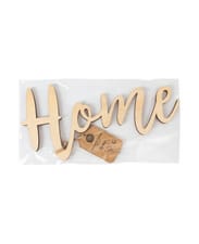 Lettre en bois Home