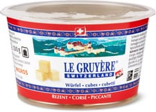 Gruyère cubes corsé