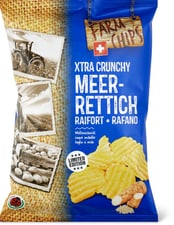 Farm Potatoes IP-SUISSE Chips Wave Raifort