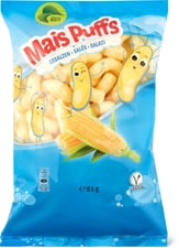Migros Bio mais puffs salés