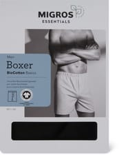 Men's Boxer Cotton (Farbe: black, Grösse: S)