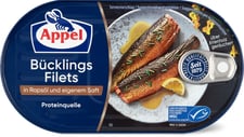 Appel MSC Filets de hareng dans leur propre jus et à l’huile de colza, source de protéines