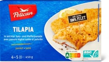Pelican ASC Tilapia avec panure légère salée et poivrée