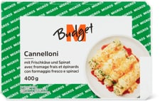 M-Budget Cannelloni With Cream Cheese & Spinach