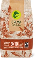 Bio Fairtrade Café en grains Crema