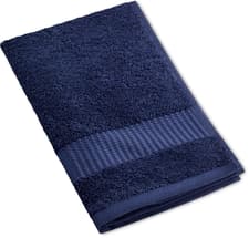 MHOME Serviette pour invités, bleu foncé