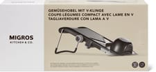 Coupe-légumes compact avec lame en V