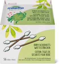 Milette Naturals Cotons-tiges