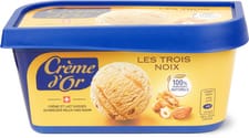 Crème d'or Les trois noix