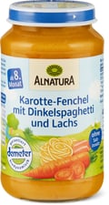 Alnatura carotte fen spag. épeautre saumo