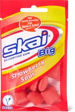 Skai the bigger gum Strawberry sour