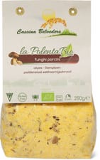 Bio polenta avec bolets