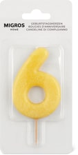 Bougie d'anniversaire (Type: ZAHL 6)