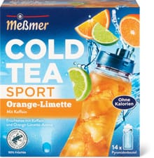 Meßmer Cold Tea Sport Orange et lime