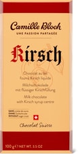 Camille Bloch kirsch sans croûte de sucre