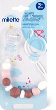 Attache sucette en silicone rose (Couleur: rose, Taille: 000)