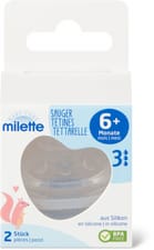 Milette Tétine taille 6+ m.