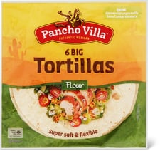 Pancho Villa Big Tortillas de blé super soft & flexible