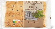 Focaccia mit Kräutern