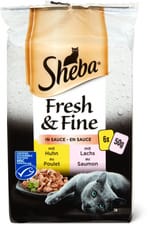 Sheba Fresh&Fine poulet & saumone