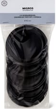 5 Couvercles 82mm noir