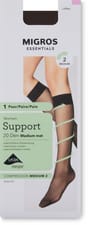 Ladies knee-highs (Grösse: 35-38, Farbe: coffee)