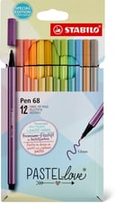 Feutres point 68 aux couleurs pastel