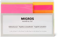 Papillons autoadhésifs fluos