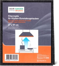 Hotte aspirante à tapis filtrant