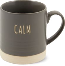 Tasse gris mat (Couleur: Mug grau)