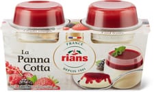 Panna Cotta Rians fruits rouges