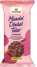 Alnatura Bio Gaufrettes rondes amandes et épeautre Chocolat noir