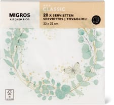 K&C serviettes 33x33cm