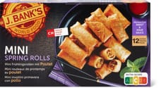 J.Bank's Mini Rouleaux de printemps au poulet et avec sauce aigre-douce