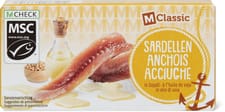 M-Classic MSC Anchois à l’huile de soja